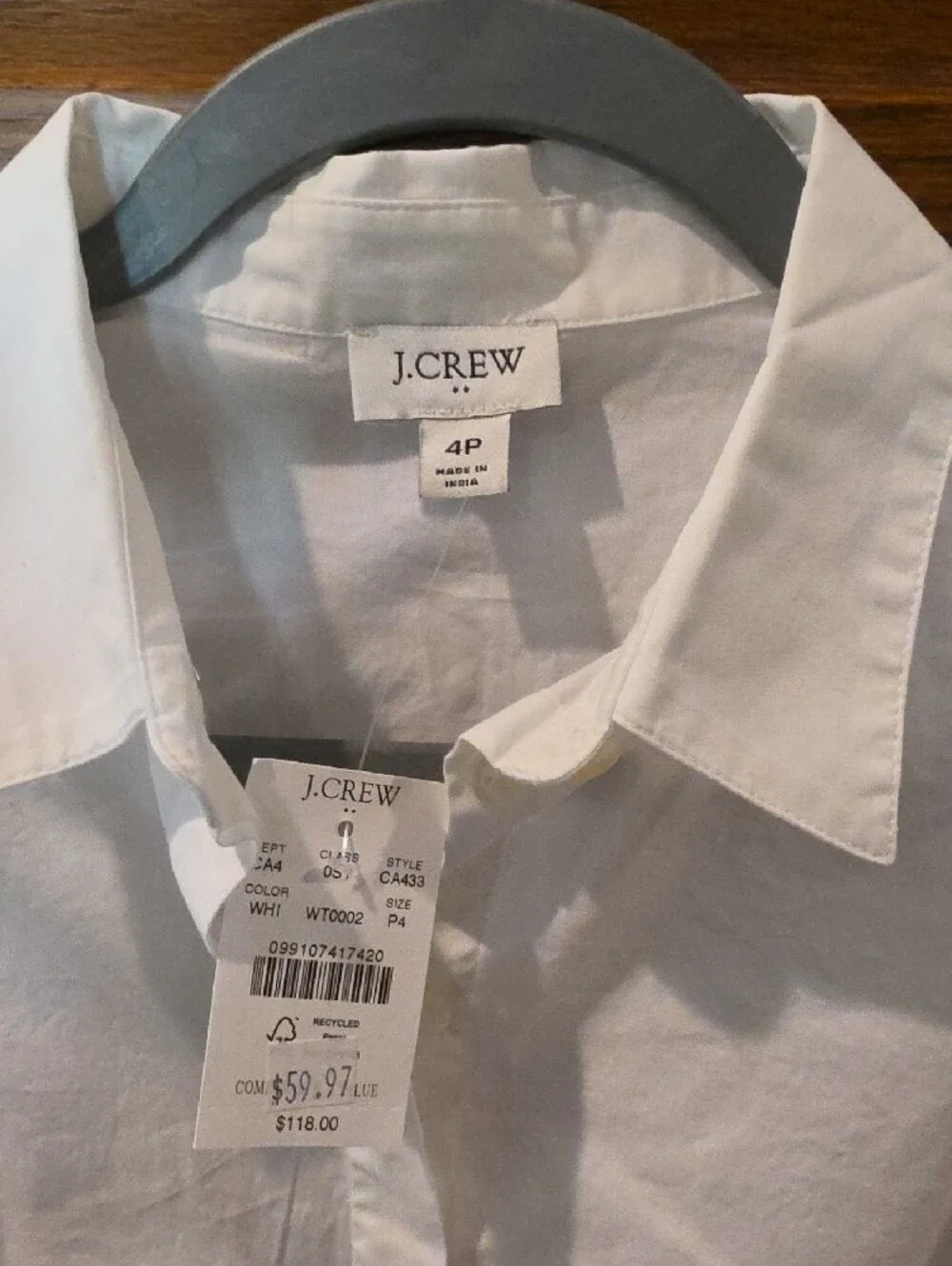 J. Crew lightweight cotton